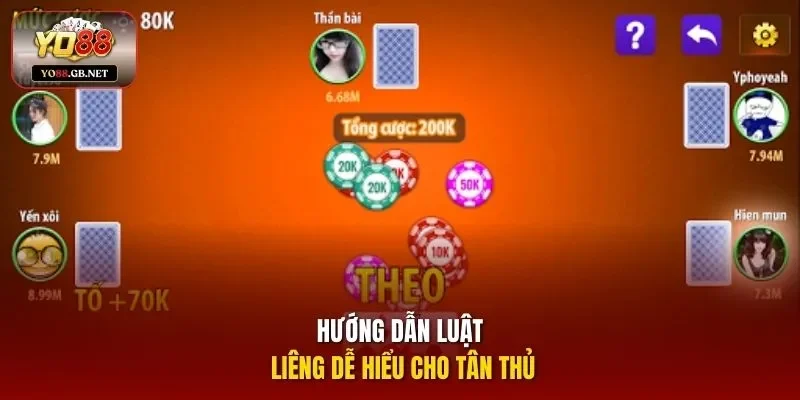 Hướng dẫn luật Liêng dễ hiểu cho tân thủ